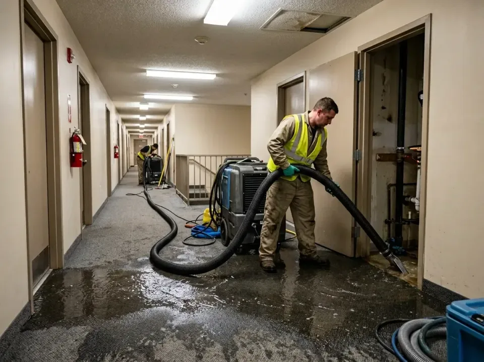 multi-unit-apartment-hallway-f-005 — frequently asked questions, Emergency Burst Pipe Water Extraction & Removal in Berthoud…